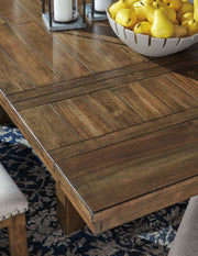 Moriville - Rectangular Dining Room Extension Table - Grayish Brown - R&R Furniture Gallery (Fountain Valley, CA)