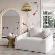 Hanim - Linen Daybed - Cream - R&R Furniture Gallery (Fountain Valley, CA)