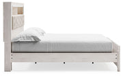 Altyra - King Bookcase Panel Bed - White - R&R Furniture Gallery (Fountain Valley, CA)