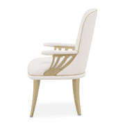 La Terrazza - Dining Arm Chair (Set of 2) - Creamy Pearl - R&R Furniture Gallery (Fountain Valley, CA)