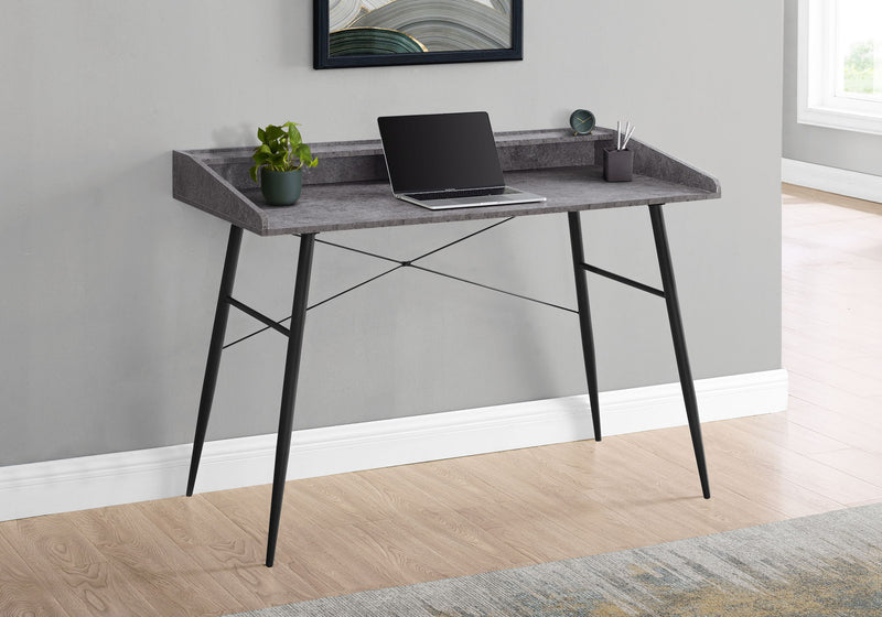Computer Desk For Home Office, Sturdy Construction, Storage Shelves - R&R Furniture Gallery (Fountain Valley, CA)