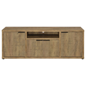 Noriega - 4 Door 60" TV Stand With Hidden Storage - Mango Color
