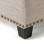 Kingsley - Upholstered Large Storage Ottoman - R&R Furniture Gallery (Fountain Valley, CA)