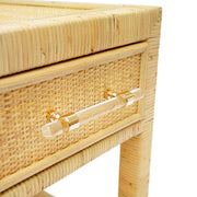 Amara - Rattan Nightstand - Natural - R&R Furniture Gallery (Fountain Valley, CA)
