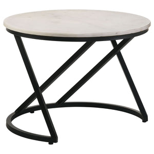 Wilmington - Round Coffee Table - White
