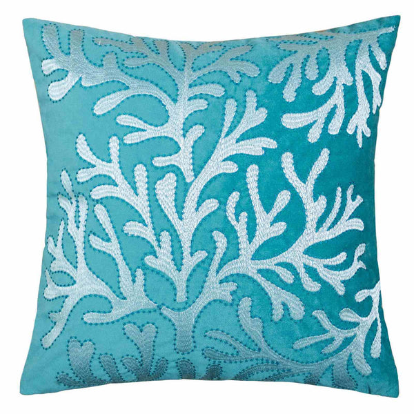 June - 20" X 20" Pillow, Teal (2/CTN)