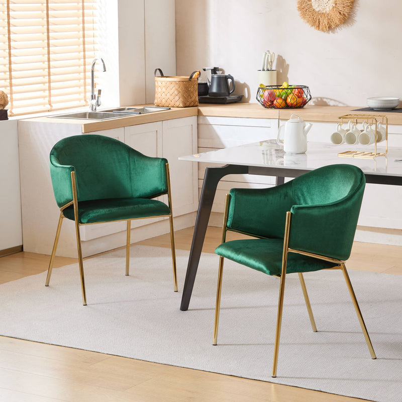 Modern upholstered Noble House arm chair with a sleek frame, featuring cushioned seating and stylish design for dining or living spaces.