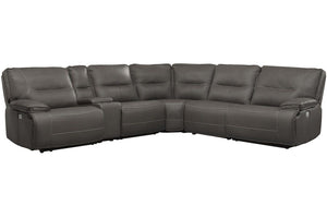 Spartacus - Power Reclining Sectional - R&R Furniture Gallery (Fountain Valley, CA)