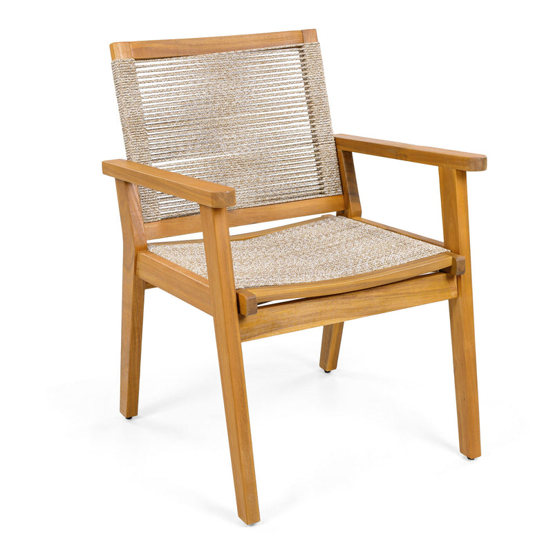 Outdoor Rope Dining Chair (Set of 2) - R&R Furniture Gallery (Fountain Valley, CA)
