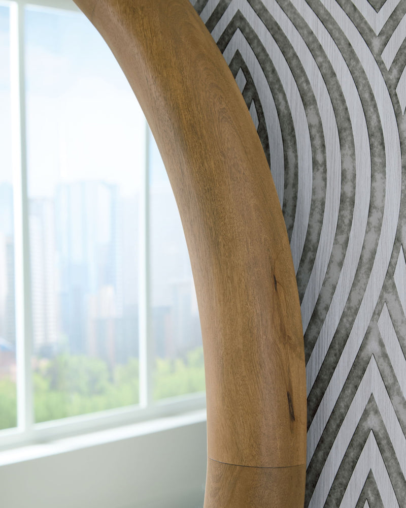 Yadiel - Accent Mirror - Brown - R&R Furniture Gallery (Fountain Valley, CA)