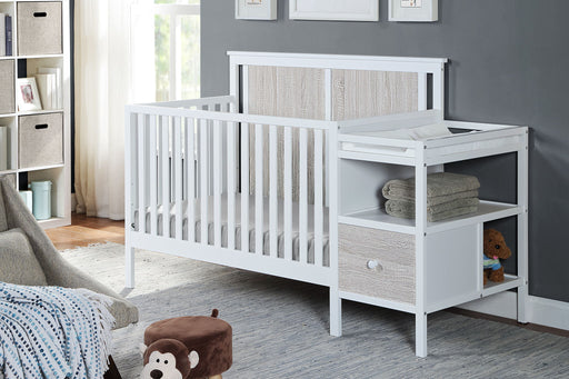 Connelly - 4-in-1 Crib and Changer Combo - R&R Furniture Gallery (Fountain Valley, CA)