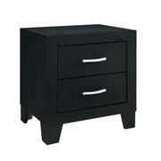 Carlos - 5 Pieces Queen Bedroom Set, Modern Design - Black - R&R Furniture Gallery (Fountain Valley, CA)
