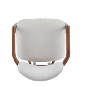 Upholstered Arm Dining Chairs (Set of 2) - R&R Furniture Gallery (Fountain Valley, CA)
