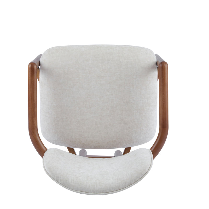 Upholstered Arm Dining Chairs (Set of 2) - R&R Furniture Gallery (Fountain Valley, CA)