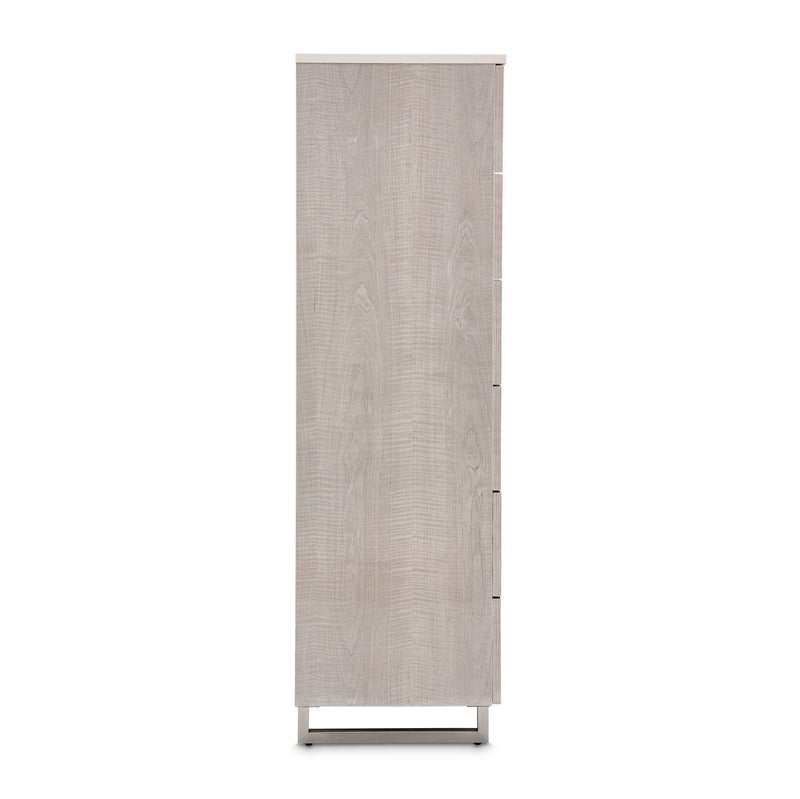 Marin - 6-Drawer Chest - Beige - R&R Furniture Gallery (Fountain Valley, CA)