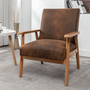 Wide Arm Chair - Light Brown - R&R Furniture Gallery (Fountain Valley, CA)