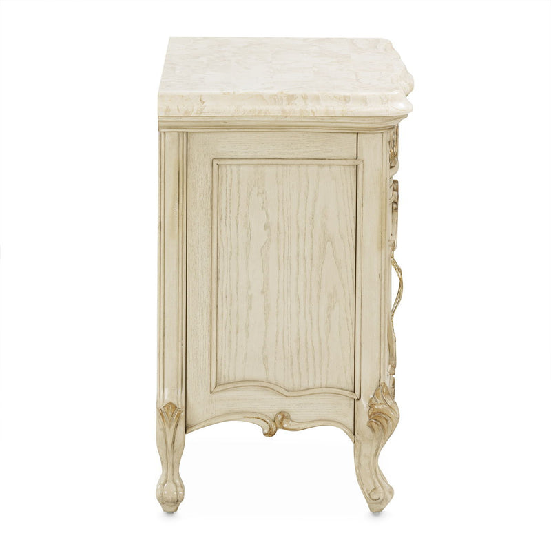 Platine de Royale - Nightstand - Champagne - R&R Furniture Gallery (Fountain Valley, CA)