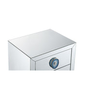Filip - Accent Table - Mirrored & Faux Agate - R&R Furniture Gallery (Fountain Valley, CA)