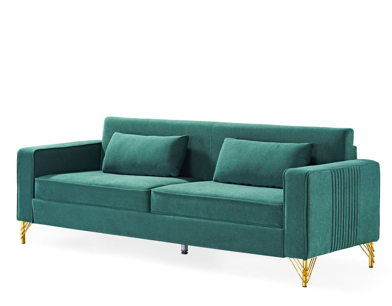 Aesthetic 3 Seater Couch With Classic Modern Appeal And Luxurious Soft Comfort - R&R Furniture Gallery (Fountain Valley, CA)