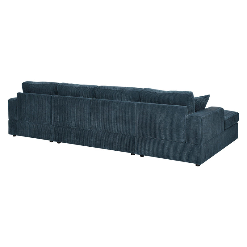 3 Piece Double Chaise Sectional Sofa - R&R Furniture Gallery (Fountain Valley, CA)