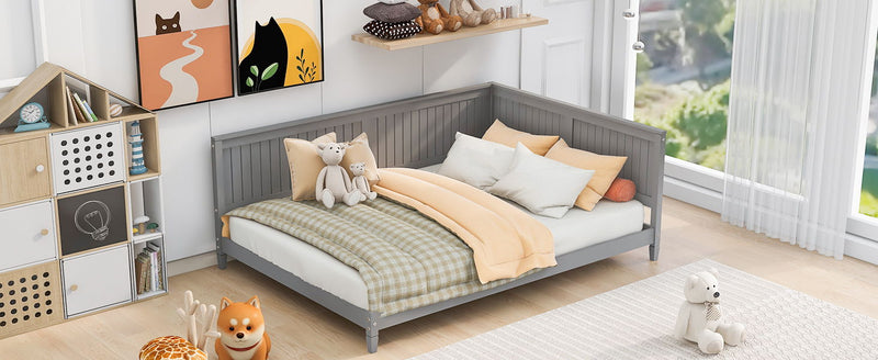 DreamHaus modern daybed sofa bed with clean lines and plush cushions, ideal for versatile living room or guest space.