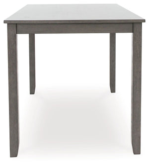 Caitbrook - Rect Drm Counter Table Set (Set of 7) - Gray - R&R Furniture Gallery (Fountain Valley, CA)