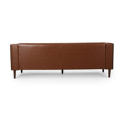 Contemporary Noble House 3-seater stationary sofa with tufted upholstery and modern design, shown in a living room setting.