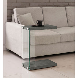 Sampson - C Shaped Side Table - Gray