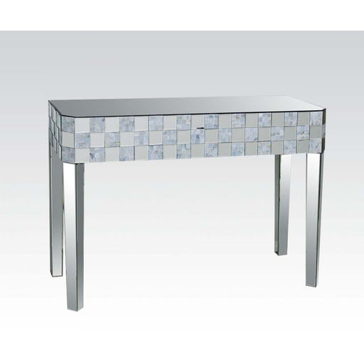 Nasa - Console Table - Mirrored & Mother of Pearl - R&R Furniture Gallery (Fountain Valley, CA)