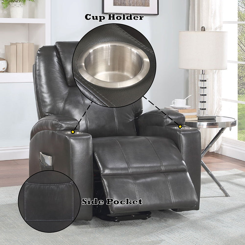 Evander - Power Lift Recliner - R&R Furniture Gallery (Fountain Valley, CA)