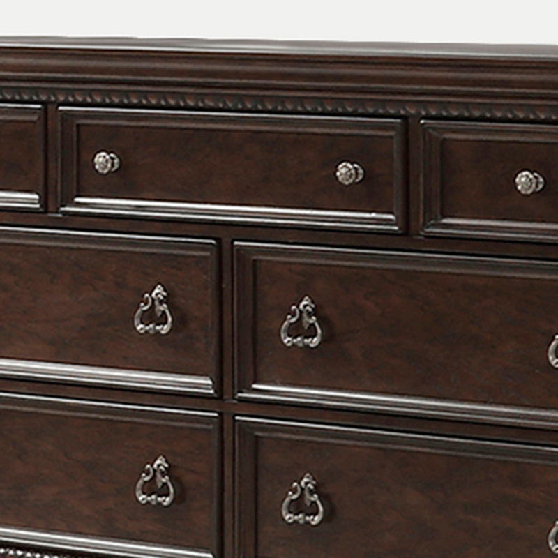 7 Drawer Dresser - Mahogany - R&R Furniture Gallery (Fountain Valley, CA)