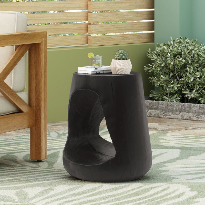 Hollow - Side Table, Durable And Weather Resistant - R&R Furniture Gallery (Fountain Valley, CA)