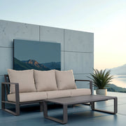 Durable Sofa With Rectangular Coffee Table - R&R Furniture Gallery (Fountain Valley, CA)