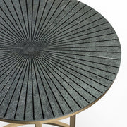 Drake - 2 Piece Nesting Table - Antique Nickel / Antique Copper - R&R Furniture Gallery (Fountain Valley, CA)