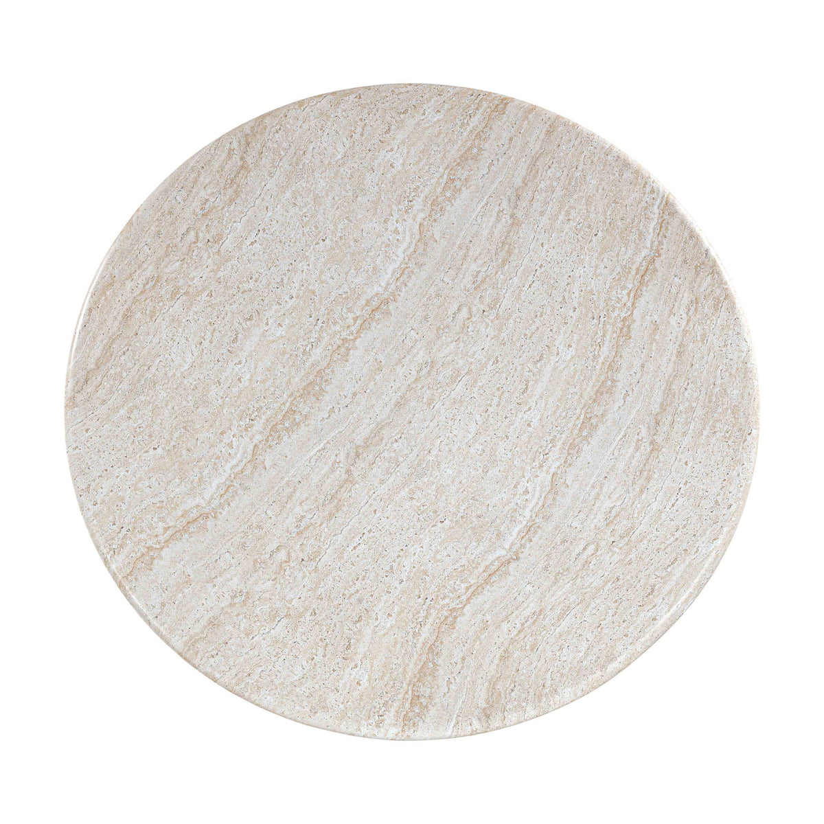 Cynthia - Concrete Indoor / Outdoor Round Dining Table - Travertine - R&R Furniture Gallery (Fountain Valley, CA)
