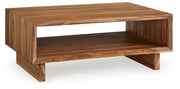 Dressonni - Rectangular Cocktail Table - Brown - R&R Furniture Gallery (Fountain Valley, CA)
