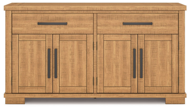 Havonplane - Dining Room Server - Brown - R&R Furniture Gallery (Fountain Valley, CA)