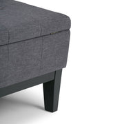 Dover - Multifunctional Lift Top Coffee Table Storage Ottoman - R&R Furniture Gallery (Fountain Valley, CA)