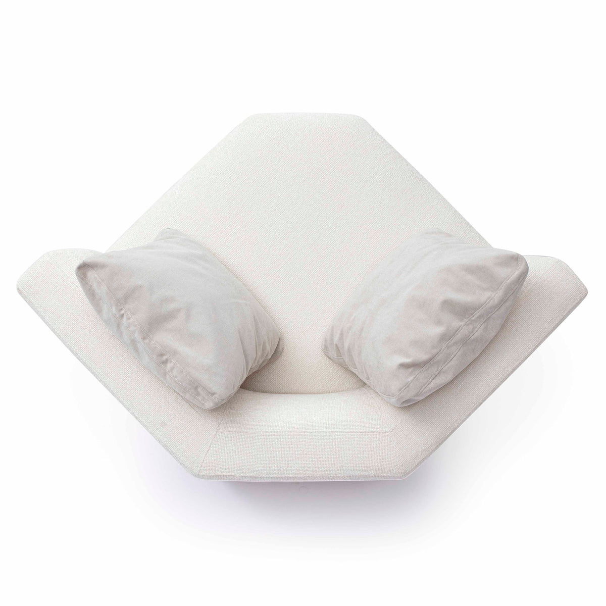 Perry - Modular Wedge Corner Chair - Cream - R&R Furniture Gallery (Fountain Valley, CA)