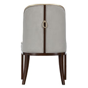 Houston - Dining Side Chair (Set of 2) - Porcini / Walnut - R&R Furniture Gallery (Fountain Valley, CA)