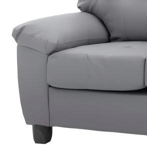 Glory Furniture stylish stationary loveseat with padded arms, featuring plush upholstery and comfortable seating.