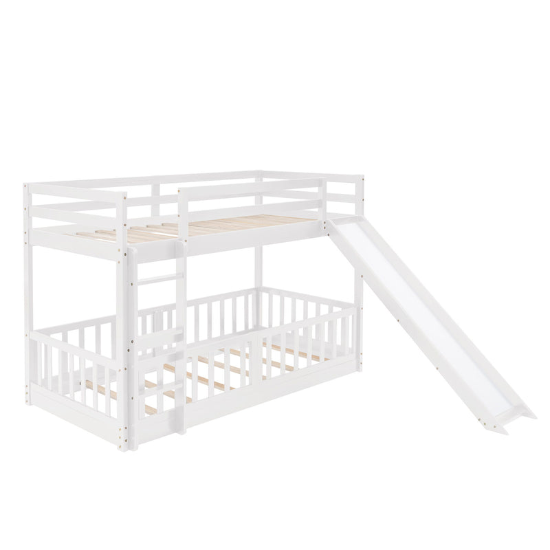 Functional Bunk Bed & Convertible Ladder And Slide - R&R Furniture Gallery (Fountain Valley, CA)