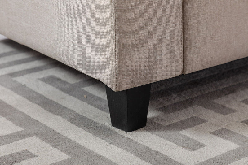 Nolan - Fabric 6 Piece Sectional Sofa With Pillows And Interchangeable Legs - R&R Furniture Gallery (Fountain Valley, CA)