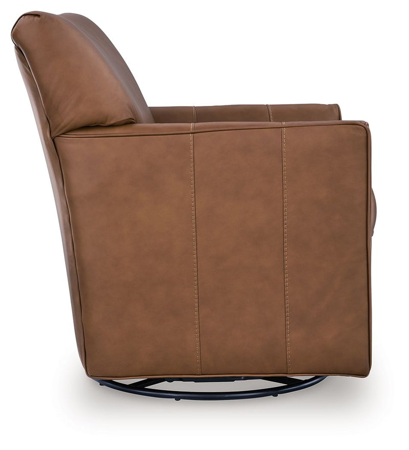 Braydunn - Swivel Glider Accent Chair - R&R Furniture Gallery (Fountain Valley, CA)