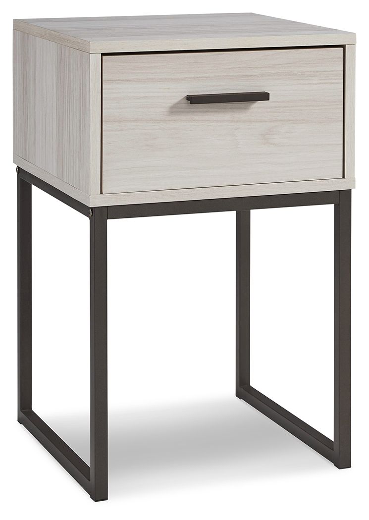 Socalle - One Drawer Night Stand - R&R Furniture Gallery (Fountain Valley, CA)