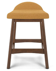 Lyncott - Upholstered Barstool (Set of 2) - R&R Furniture Gallery (Fountain Valley, CA)