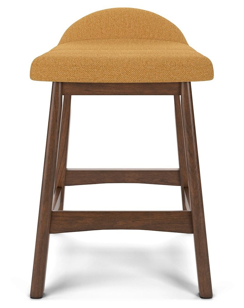 Lyncott - Upholstered Barstool (Set of 2) - R&R Furniture Gallery (Fountain Valley, CA)