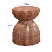 Turin - Faux Marble Indoor / Outdoor Concrete Stool - R&R Furniture Gallery (Fountain Valley, CA)
