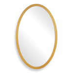Elstree - Oval Mirror - Antique Brass