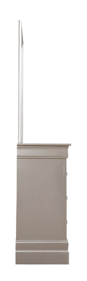 Glory Furniture Lorana dresser with multiple drawers, sleek wood finish, and modern storage design for organized bedroom space.